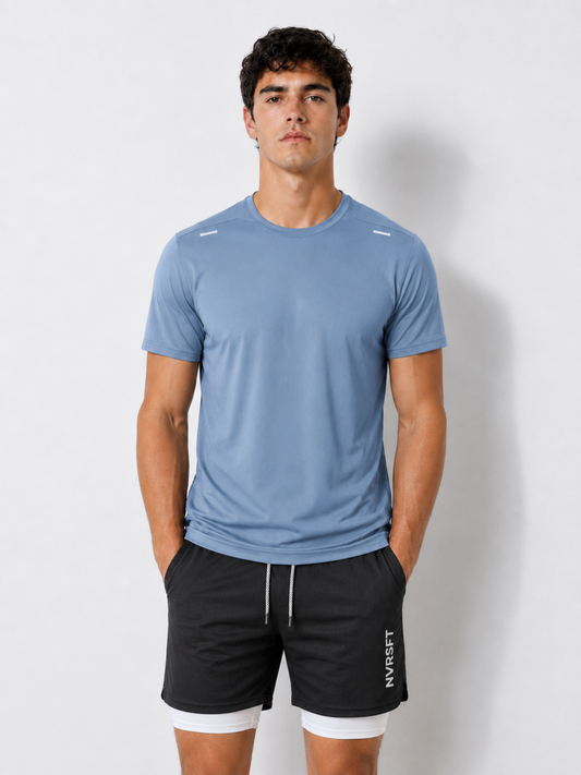 Playera Deportiva de Alta Elasticidad y Secado Rápido para Hombre