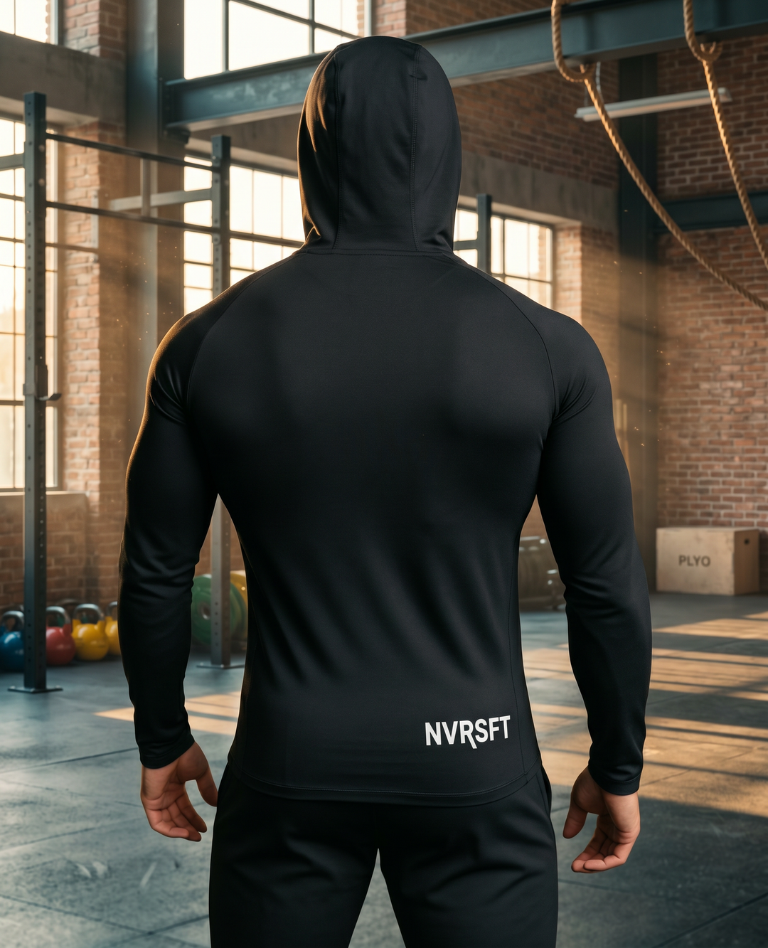 Sudadera Técnica con Capucha de Secado Rápido para Hombre