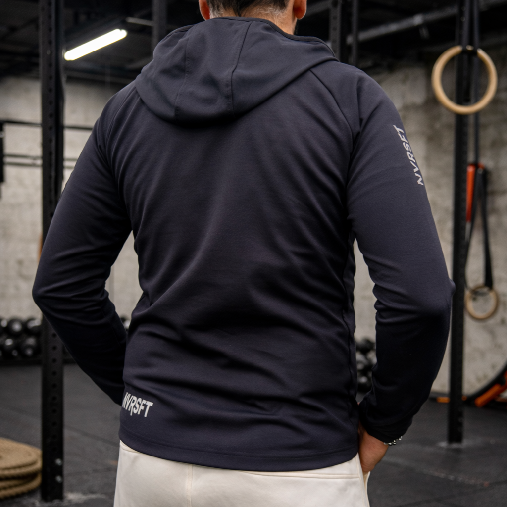 Chamarra Deportiva con Capucha y Cierre para Hombre