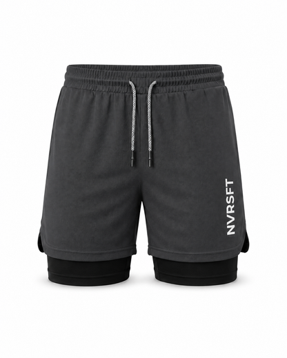Short Deportivo 2 en 1 con Malla Stretch para Hombre