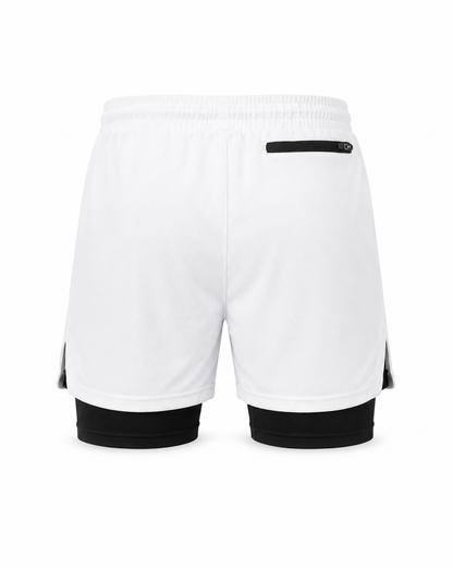Short Deportivo 2 en 1 con Malla Stretch para Hombre