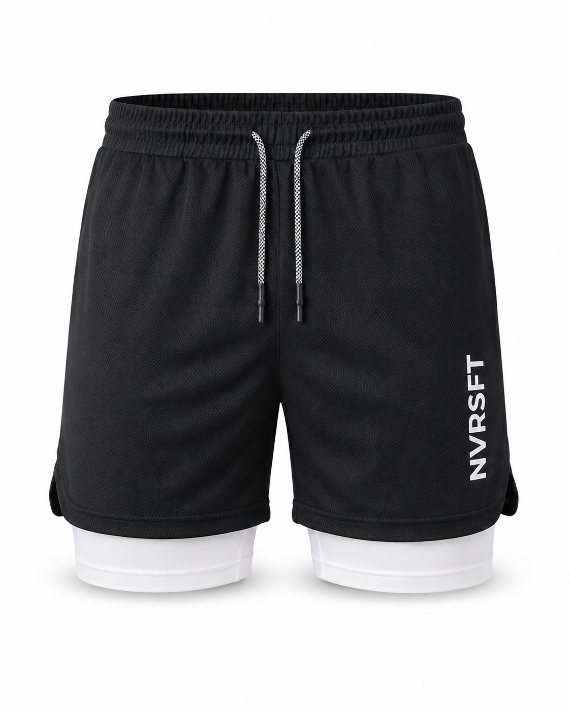 Short Deportivo 2 en 1 con Malla Stretch para Hombre