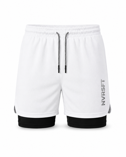 Short Deportivo 2 en 1 con Malla Stretch para Hombre