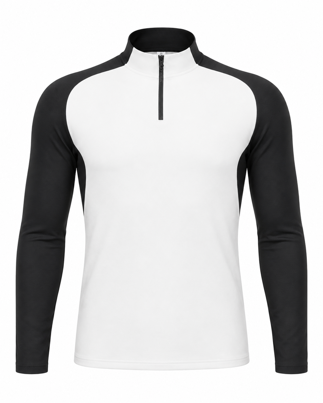 Sudadera Quarter Zip Stretch de Manga Larga para Hombre