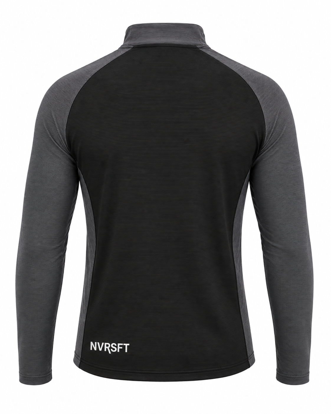 Sudadera Performance con Media Cremallera y Corte Raglán para Hombre