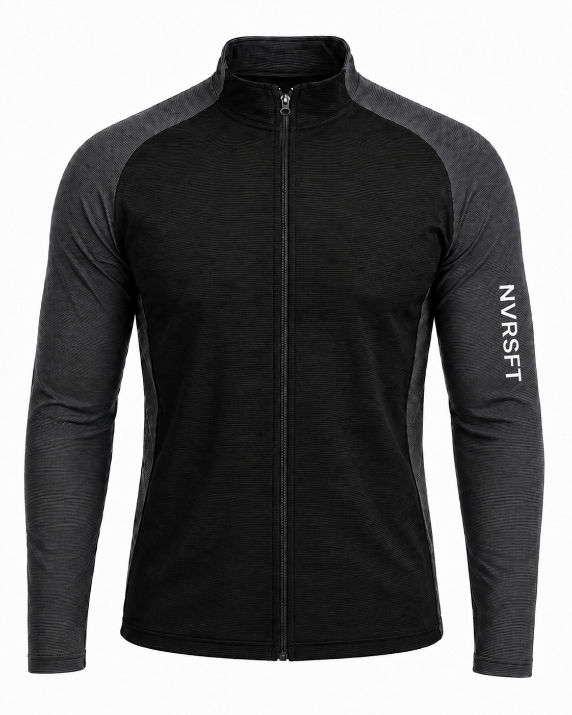 Sudadera Performance con Media Cremallera y Corte Raglán para Hombre