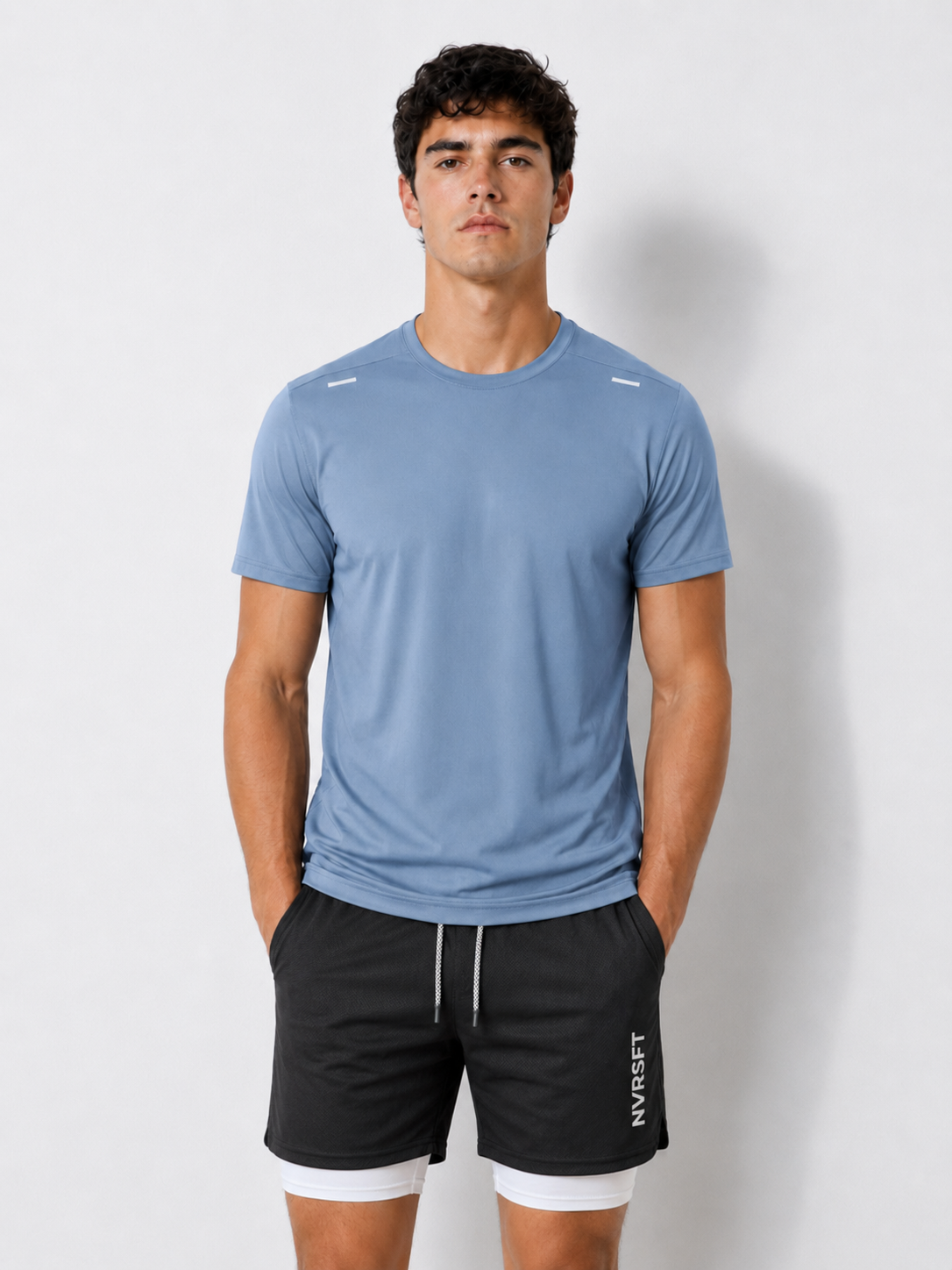Playera Deportiva de Alta Elasticidad y Secado Rápido para Hombre