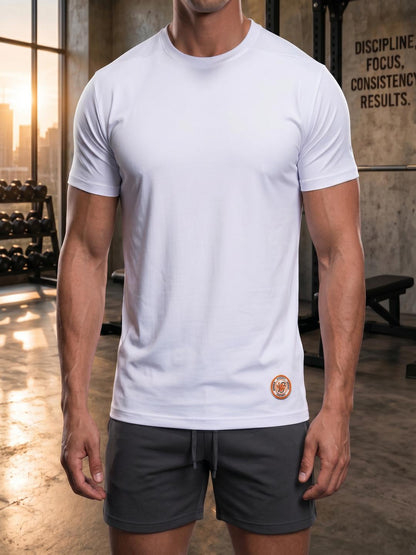 Playera Deportiva de Alta Elasticidad y Secado Rápido para Hombre