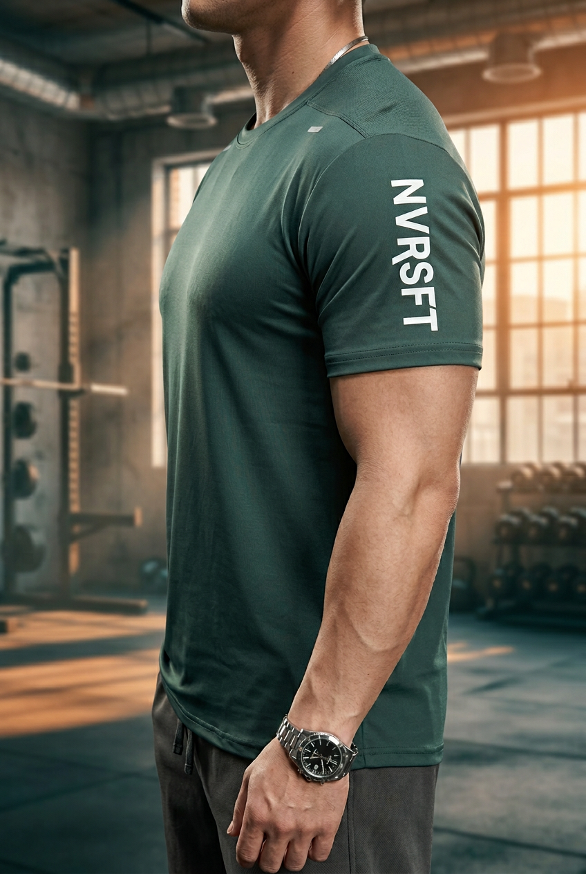 Playera Deportiva de Alta Elasticidad y Secado Rápido para Hombre