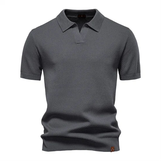 Polo de Punto Minimalista para Hombre