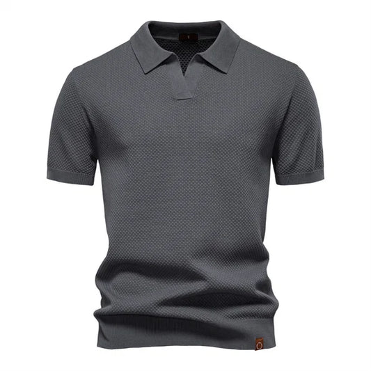 Polo de Punto Minimalista para Hombre