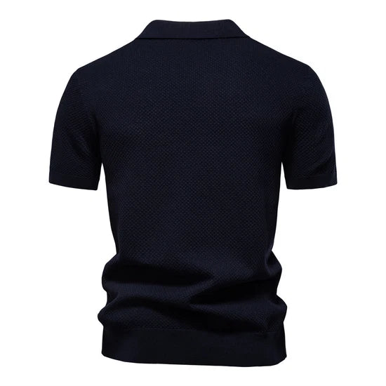Polo de Punto Minimalista para Hombre