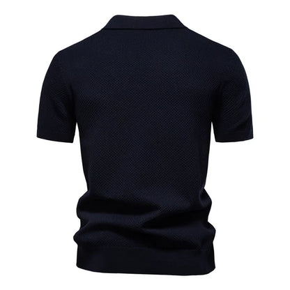 Polo de Punto Minimalista para Hombre
