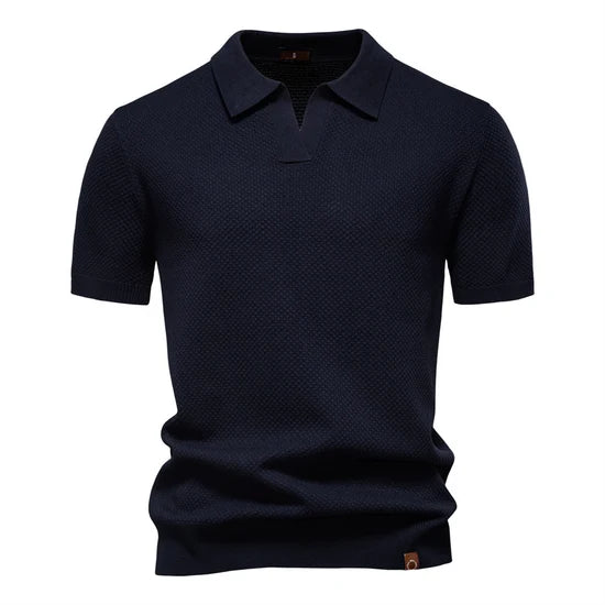 Polo de Punto Minimalista para Hombre
