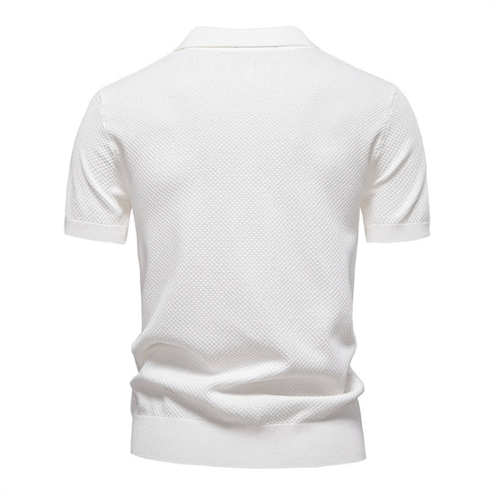Polo de Punto Minimalista para Hombre