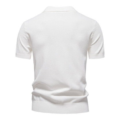 Polo de Punto Minimalista para Hombre