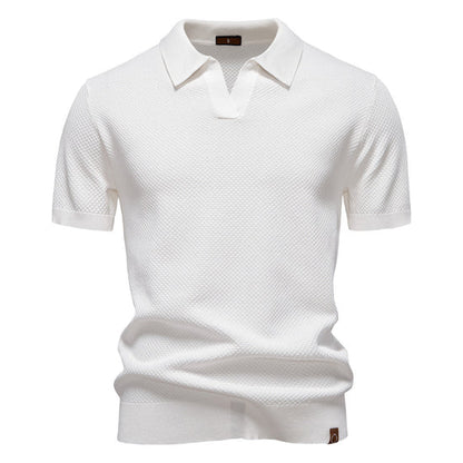 Polo de Punto Minimalista para Hombre