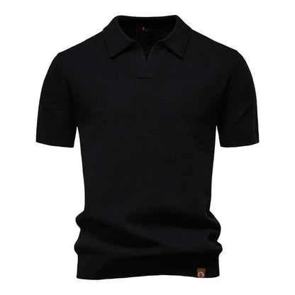 Polo de Punto Minimalista para Hombre