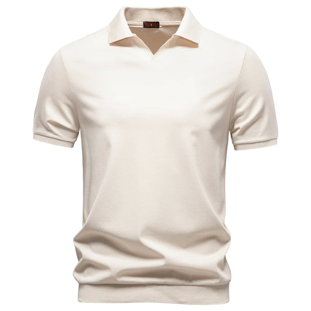 Polo de Golf Premium de Algodón para Hombre