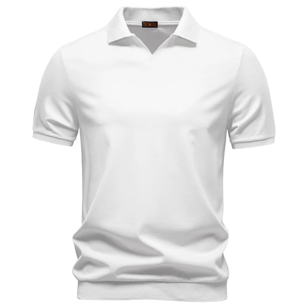 Polo de Golf Premium de Algodón para Hombre