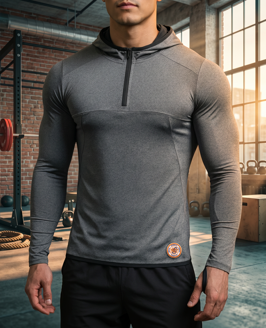 Sudadera Técnica con Capucha de Secado Rápido para Hombre