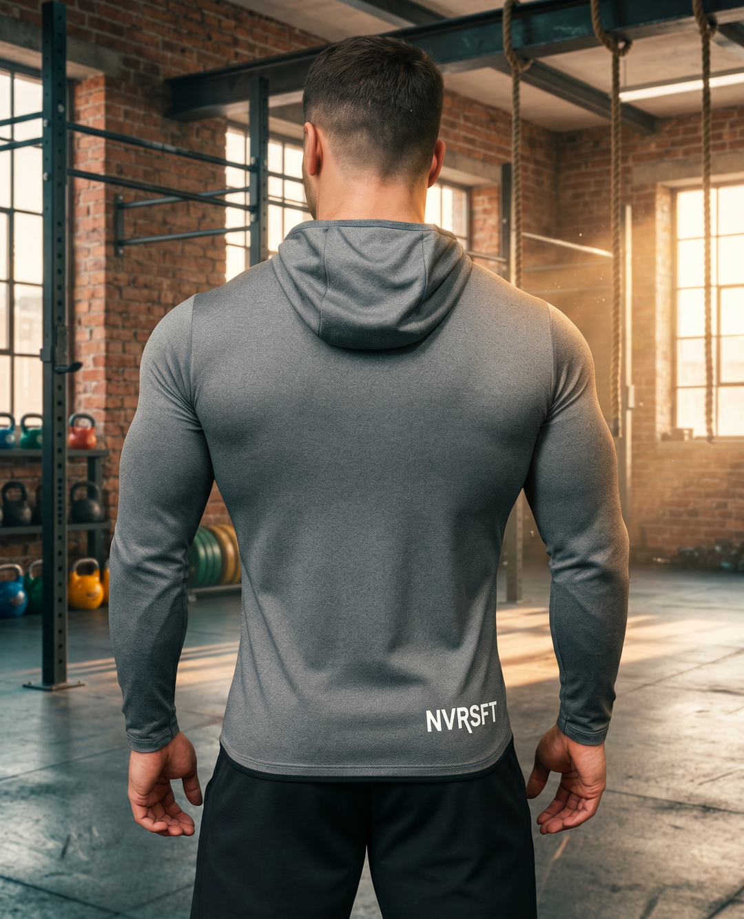 Sudadera Técnica con Capucha de Secado Rápido para Hombre