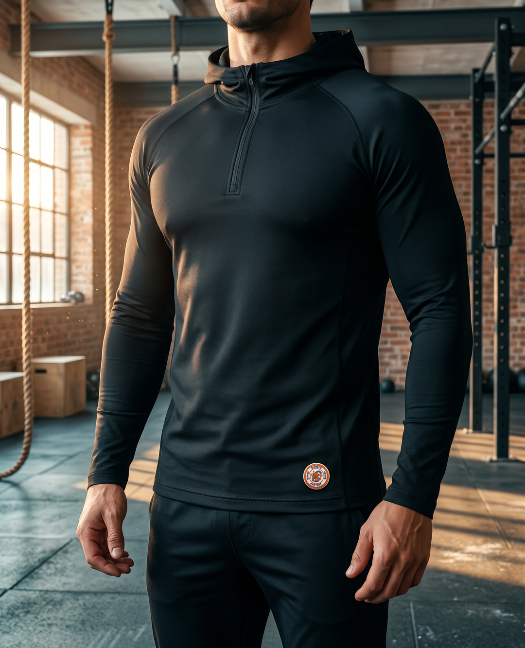 Sudadera Técnica con Capucha de Secado Rápido para Hombre
