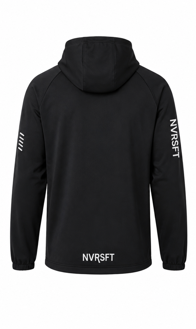 Chamarra Softshell con Capucha Resistente al Viento para Hombre